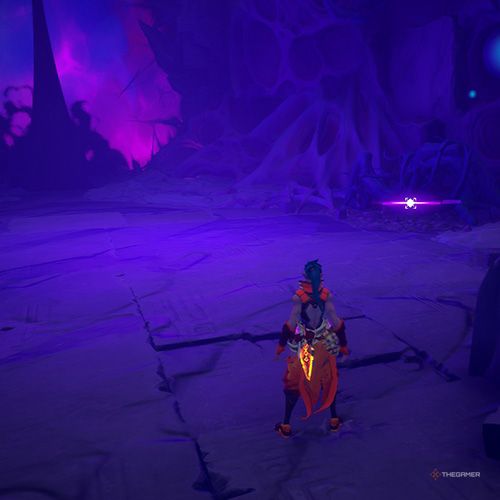 The player is standing next to the ninth Kyros Memory in Wayfinder