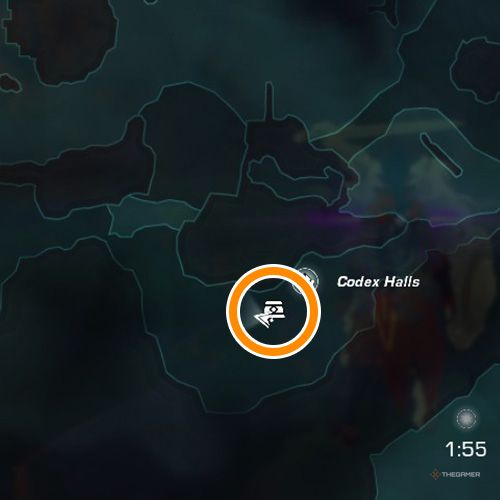 An orange circle shows the location of the second Wingrave Memory in Wayfinder