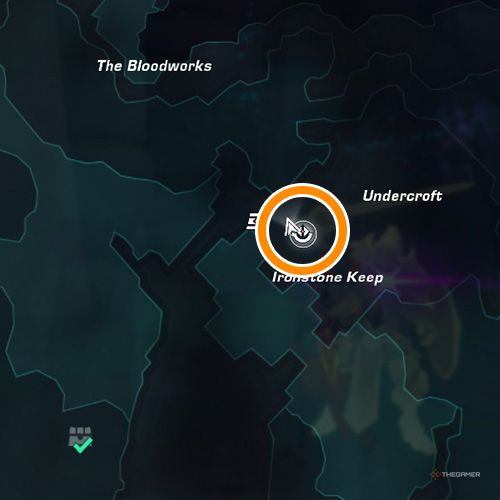 An orange circle shows the location of the third Wingrave Memory in Wayfinder