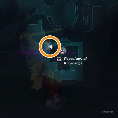 An orange circle shows the location of the fourth Wingrave Memory in Wayfinder