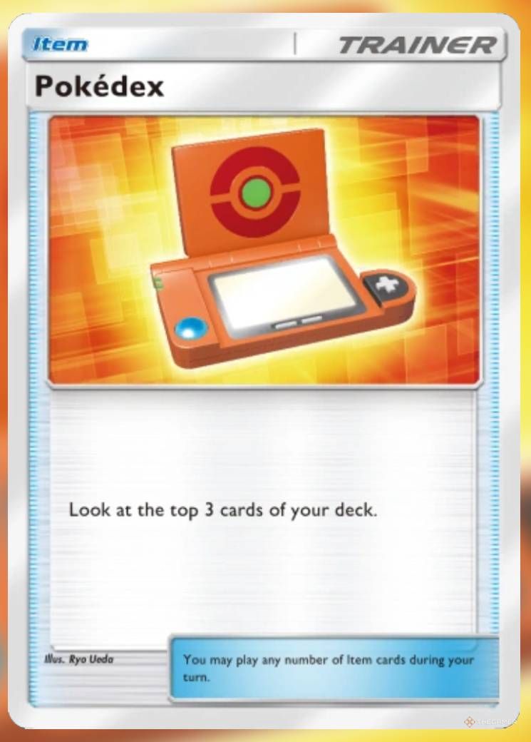 The Pokedex card is shown in Pokemon Pocket.