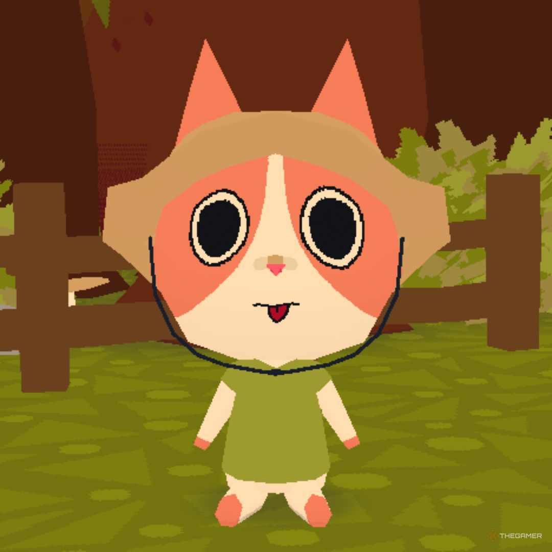 A screenshot of a character in Webfishing performing an emoticon action (4)