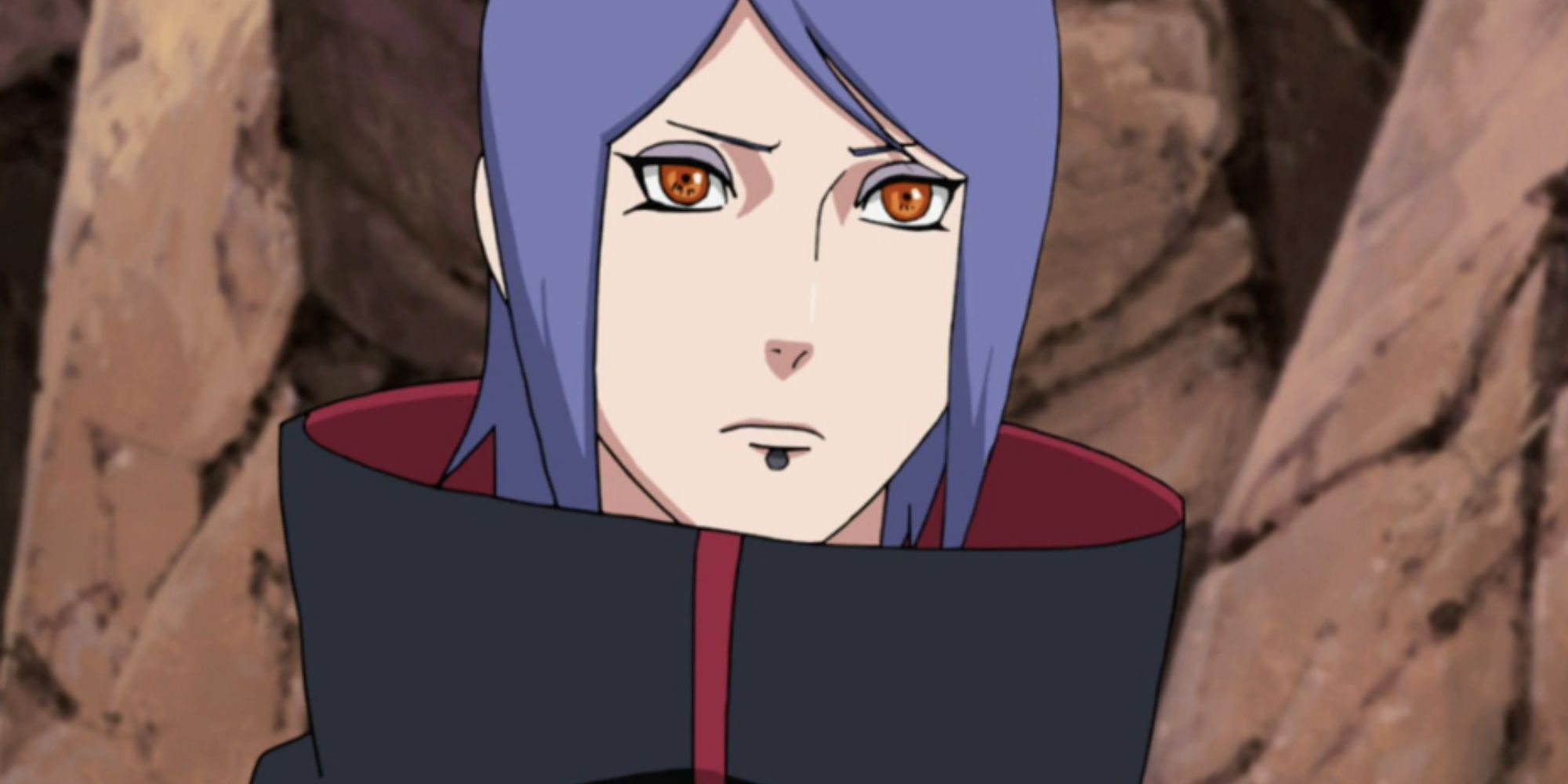 konan with purple hair