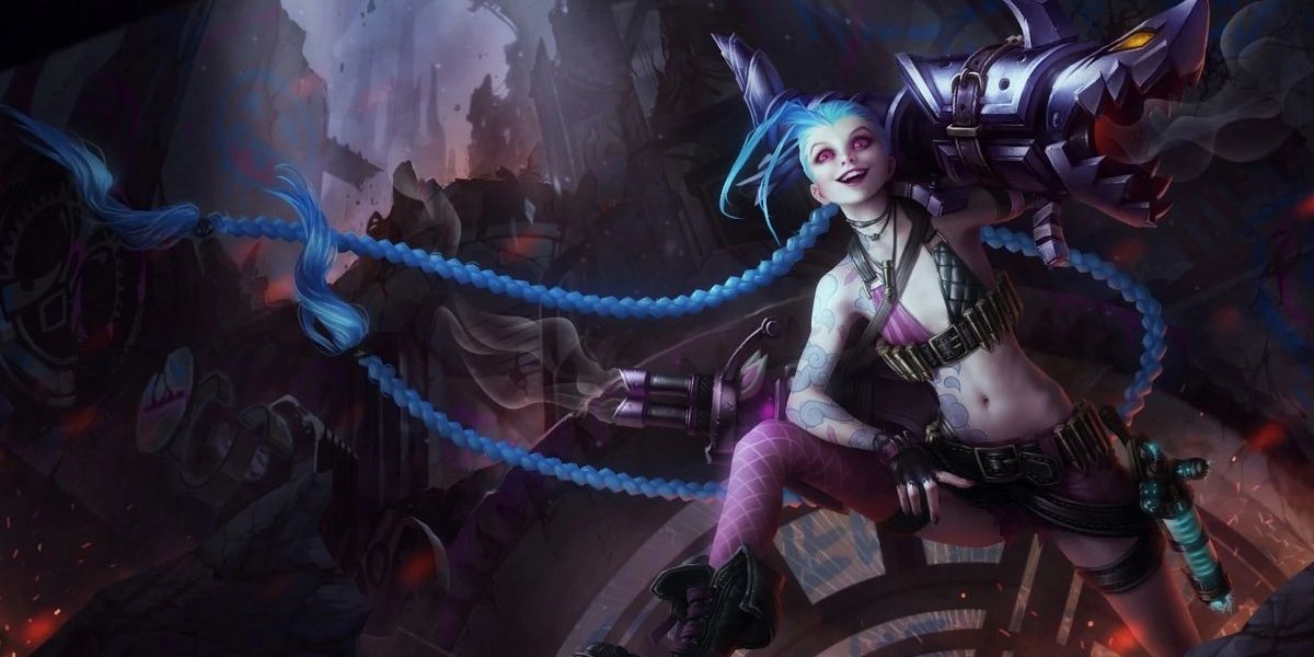 League of Legends, Jinx splashart