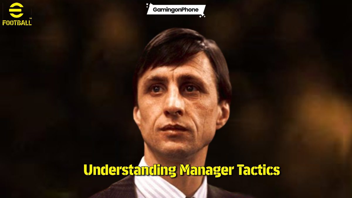 Manager tactics in eFootball 2023