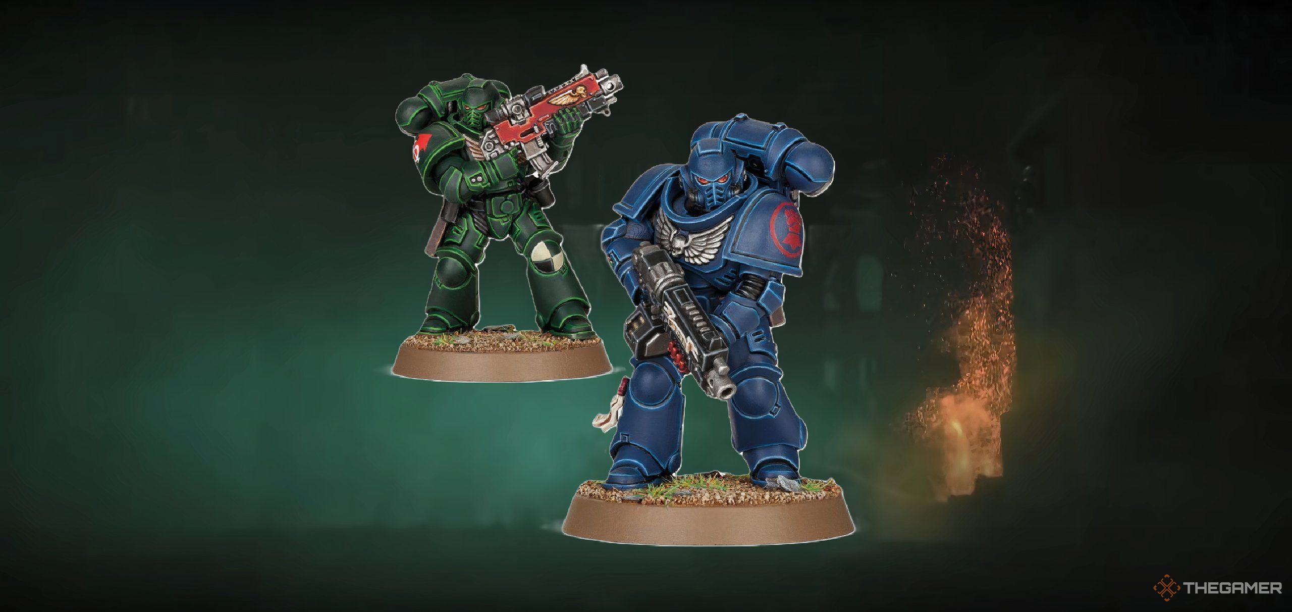 Space Marine Intercessors from Warhammer 40,000 Tabletop.