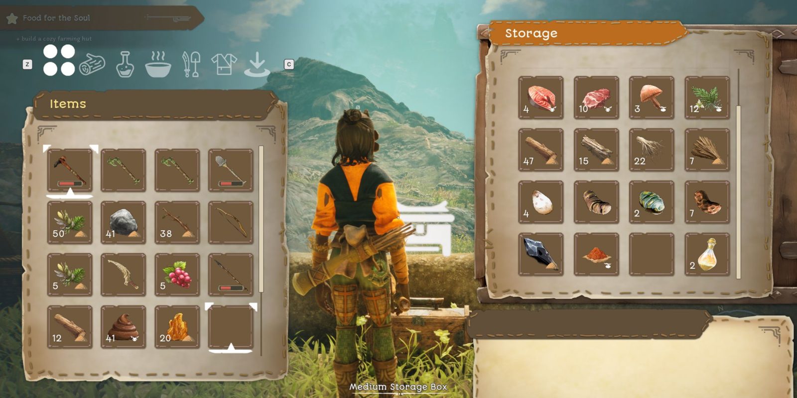 How To Store Items & Make Storage Box In Towers of Aghasba