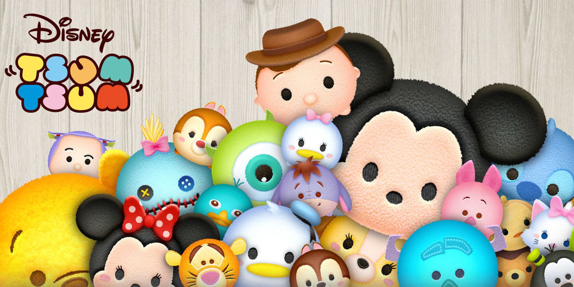 Promotional art for Disney Tsum Tsum. 