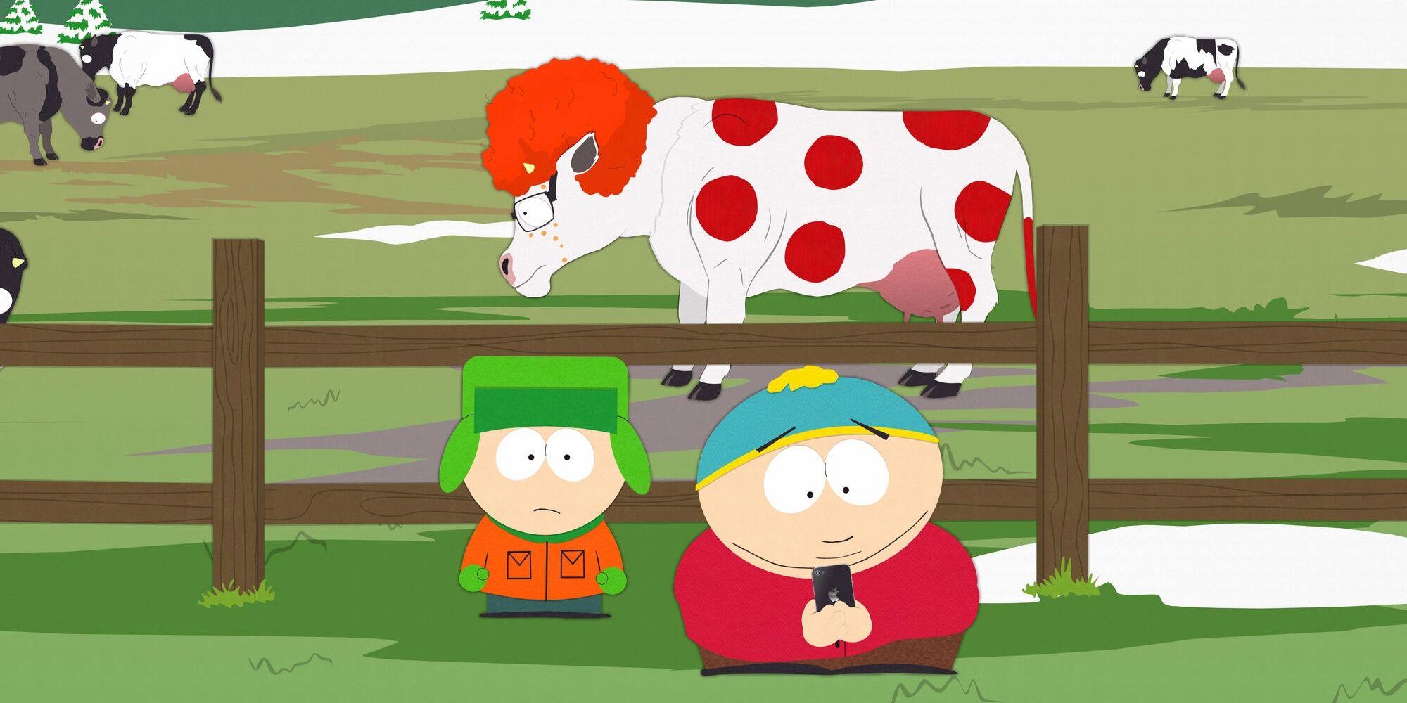 Ginger Cow, a South Park episode