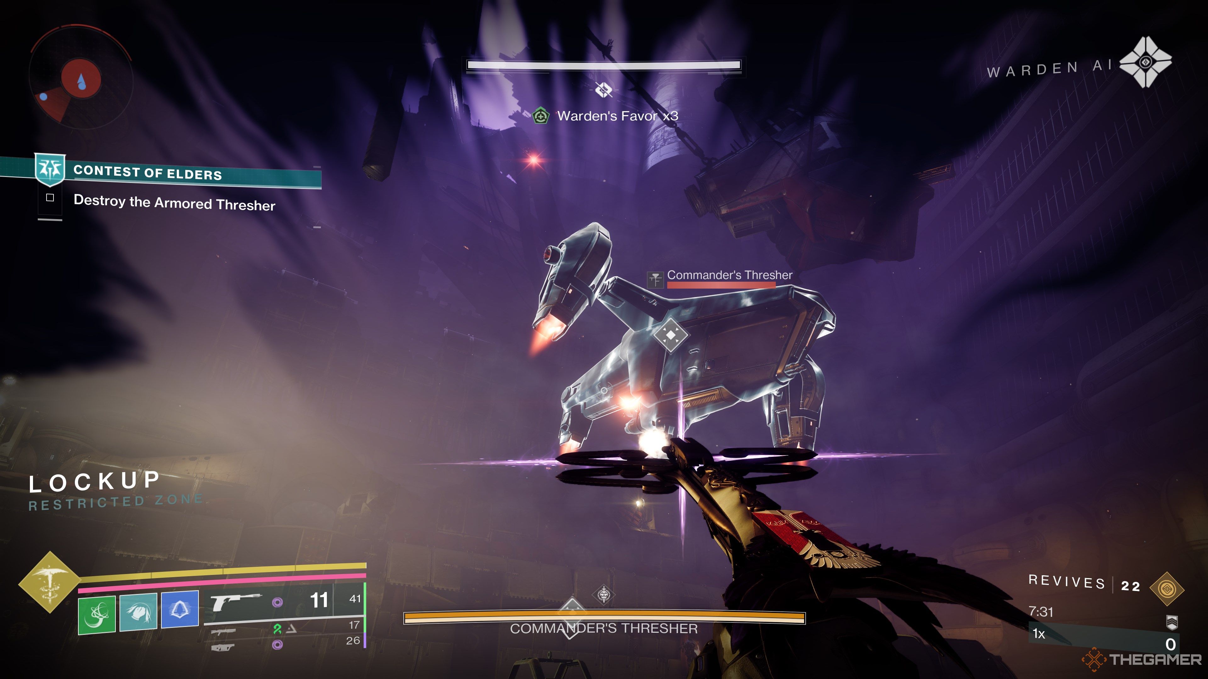 Destiny 2 Tomb of Elders Thresher Boss