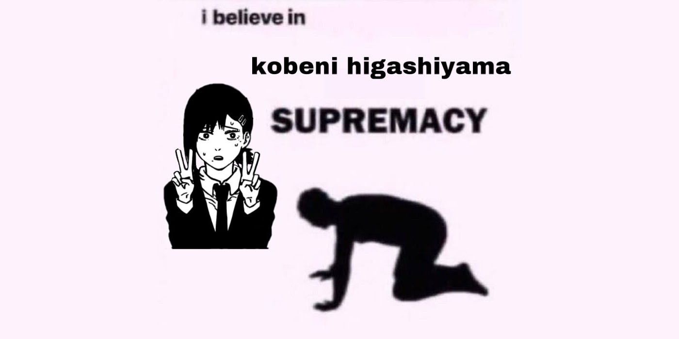 the i believe in kobeni supremacy meme