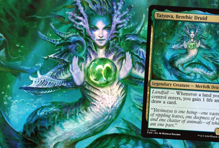 How To Build A Tatyova, Benthic Druid Commander Deck In MTG