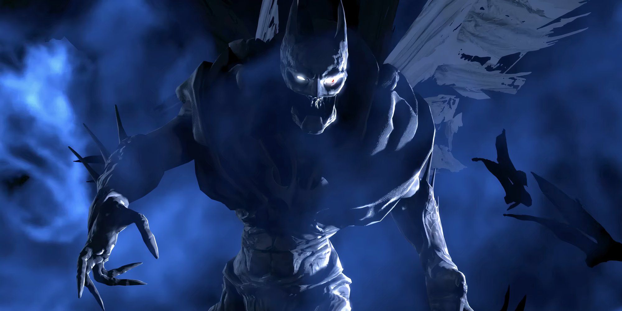 Batman in his Worst Nightmare form in Batman: Arkham Origins