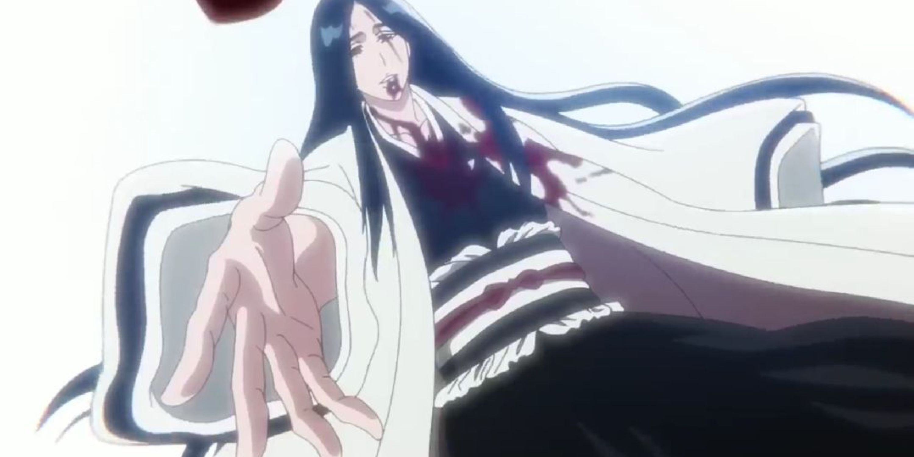 Unohana's death in Bleach