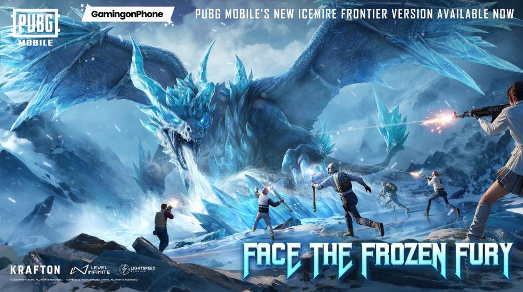 PUBG Mobile Icemire Frontier Frozen Fury game mode, PUBG Mobile 3.5 version update Face the Frozen Fury