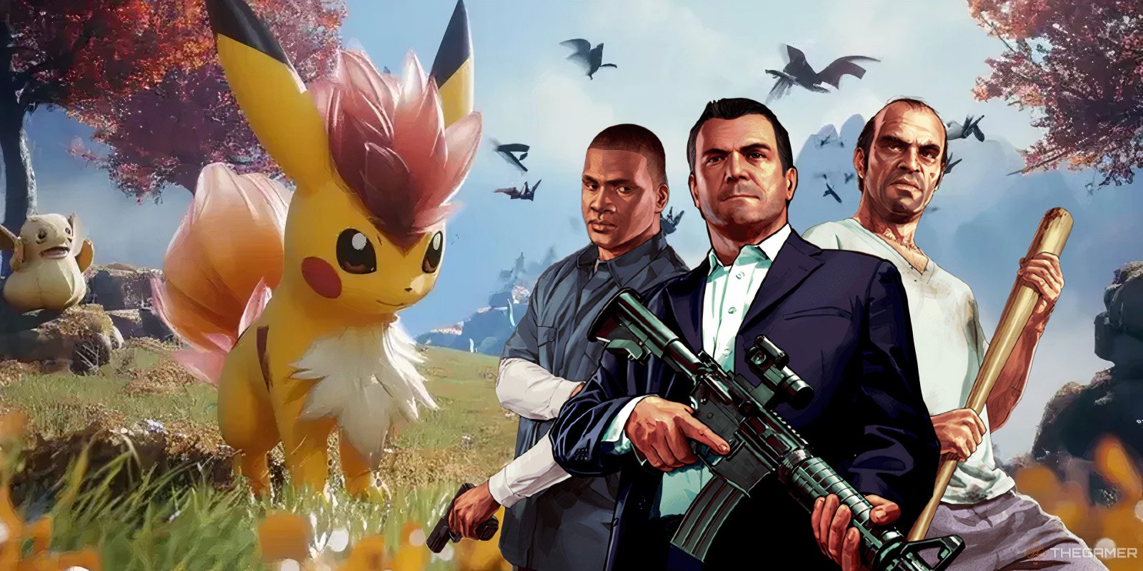 Palworld Could Use A Fan-Made GTA 5 Mechanic In Pokemon Patent Lawsuit