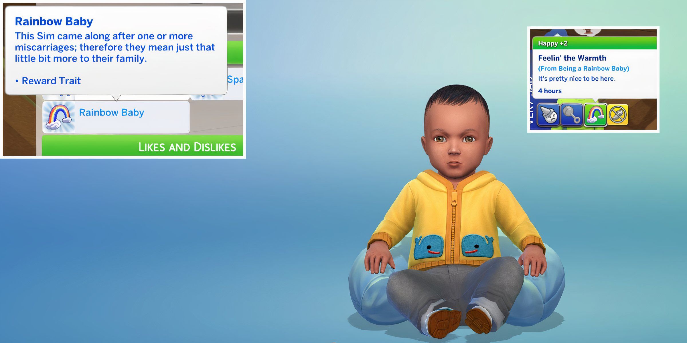 Rainbow Baby Trait mod