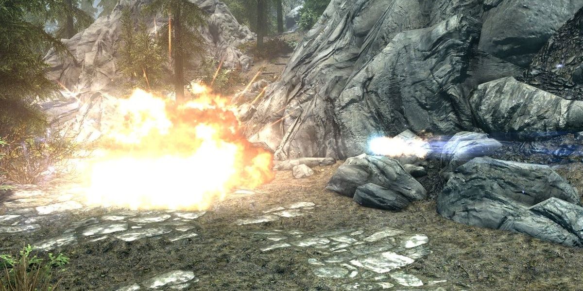 Elemental Burst spell in Skyrim