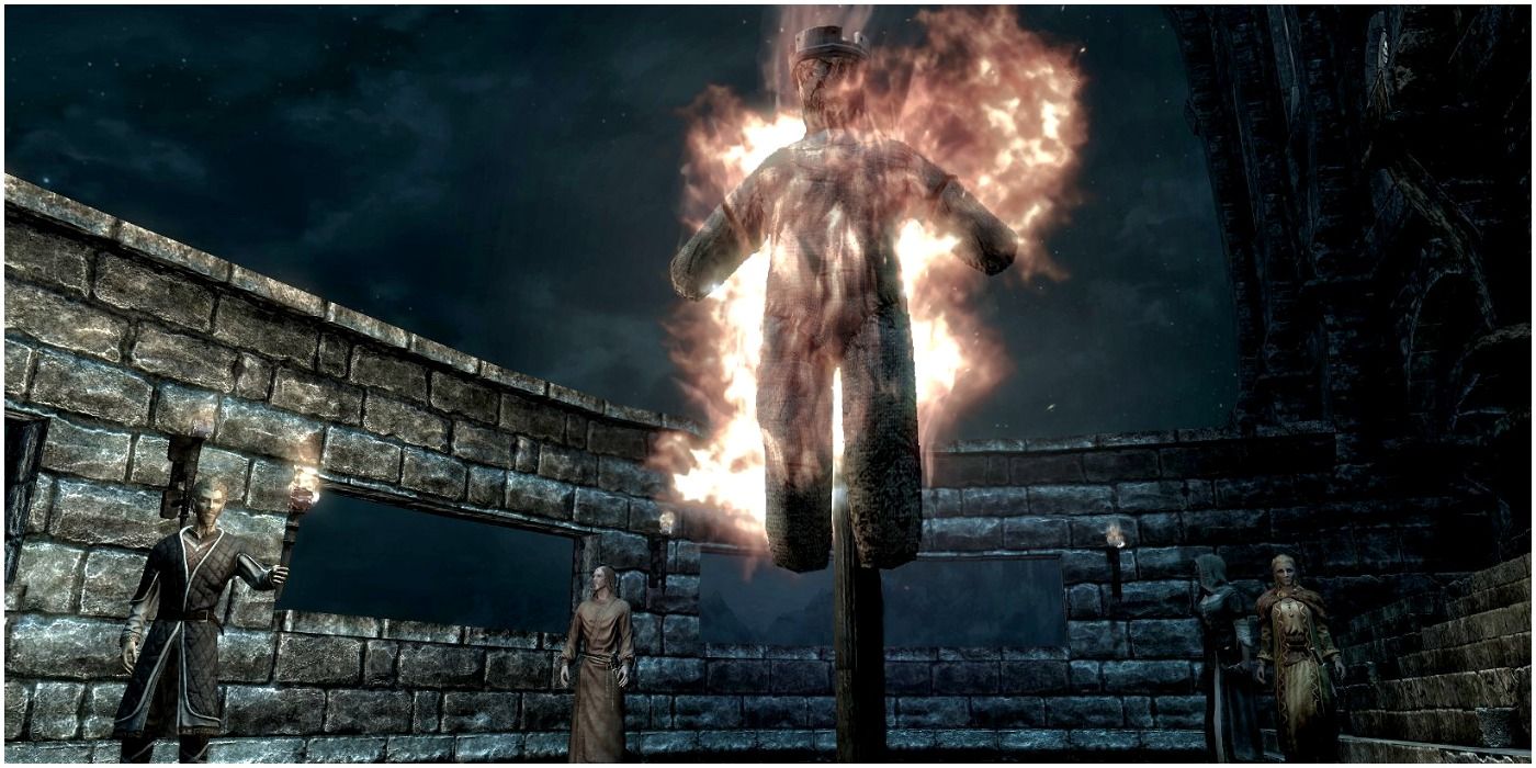 The Ignite spell in Skyrim