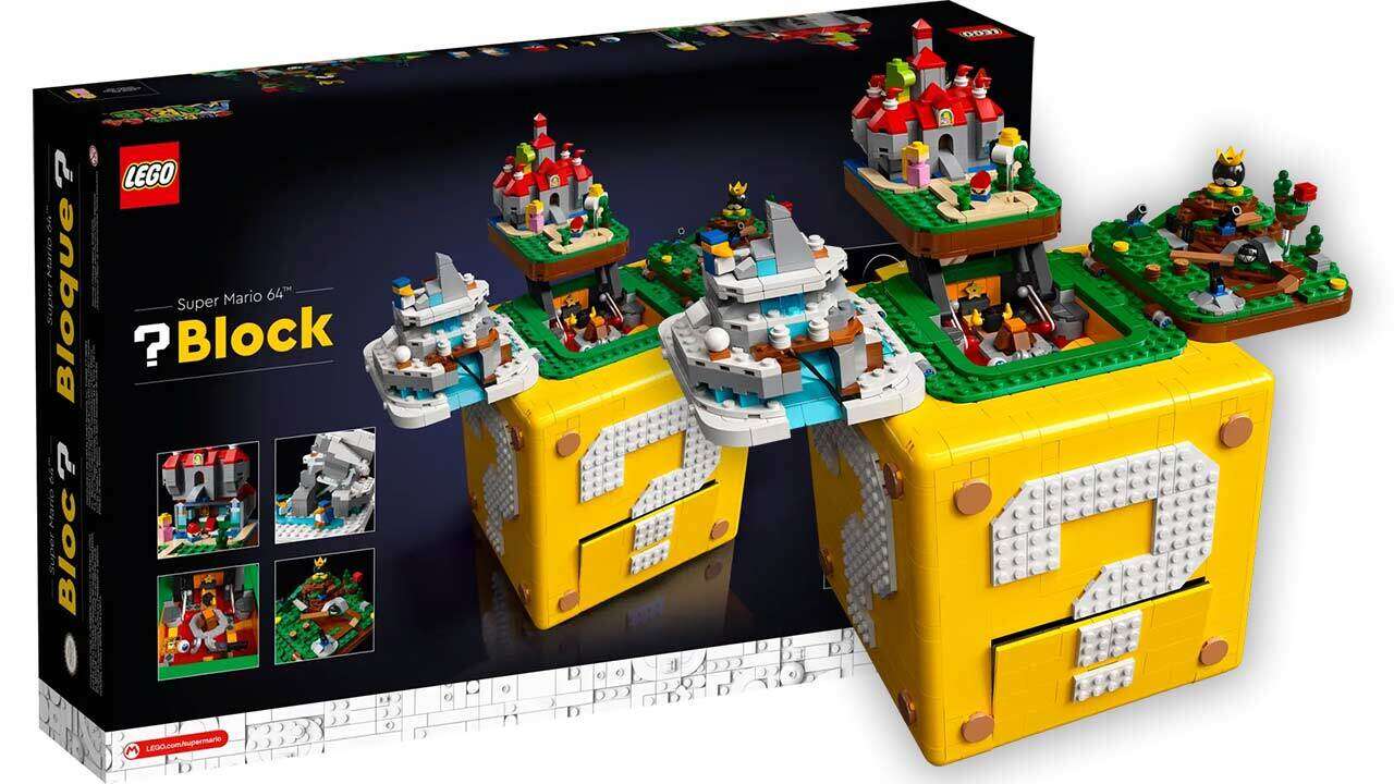 Save On The Super Mario 64 Question Block Lego Set, Which Is Officially Discontinued