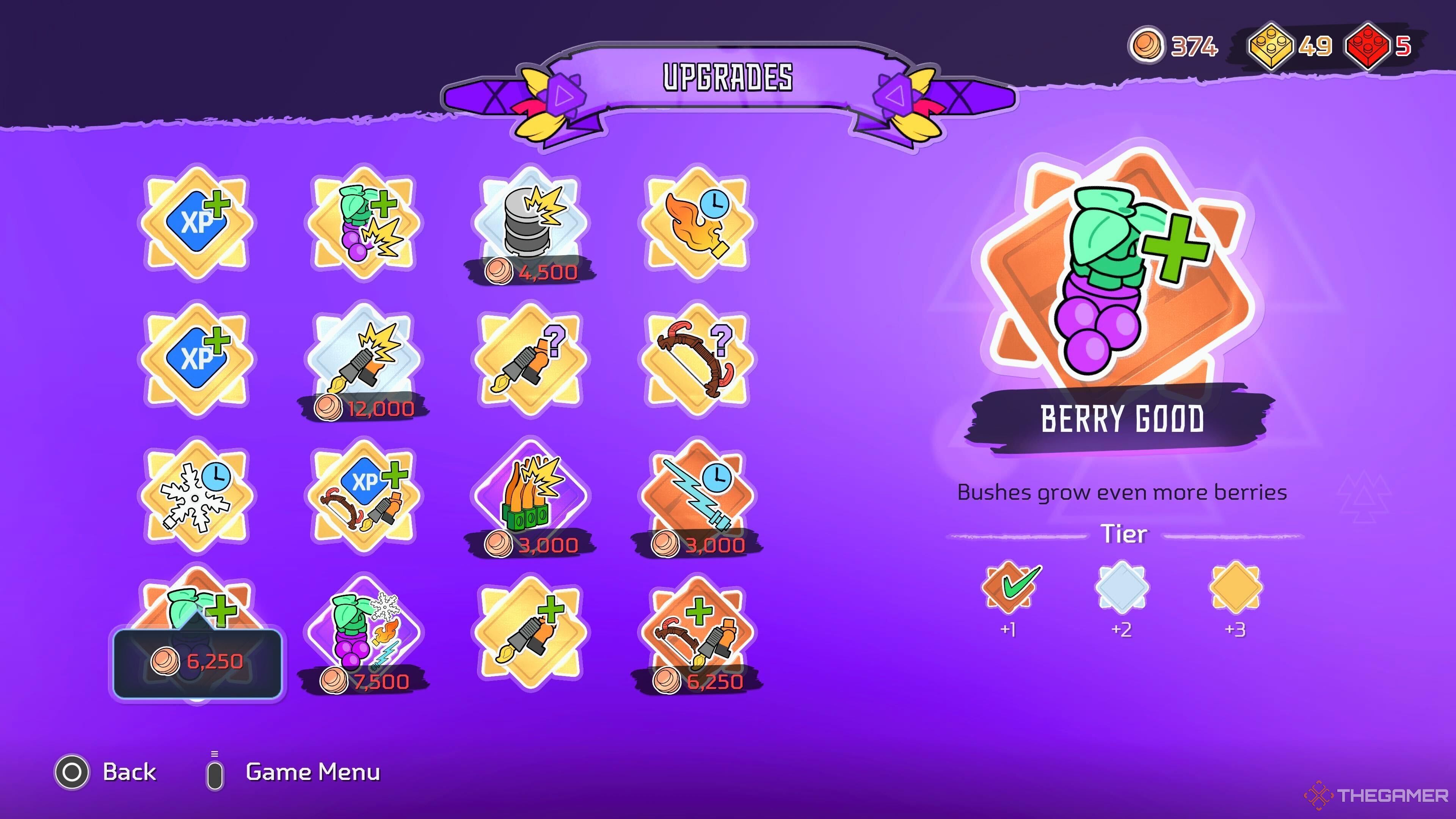 The Berry Good upgrade in Lego Horizon Adventures.