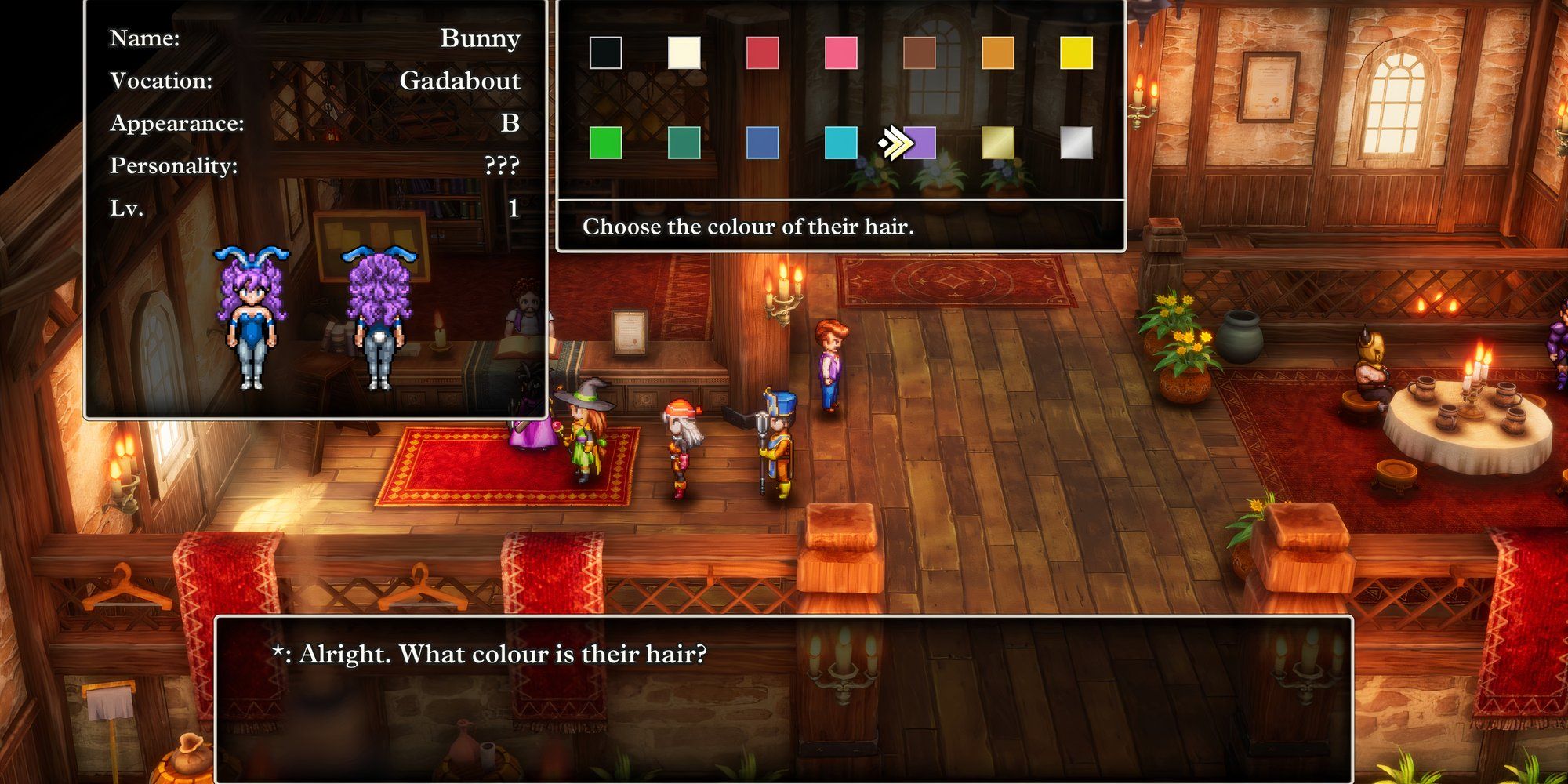 Creating a Gadabout in Dragon Quest 3 HD-2D Remake