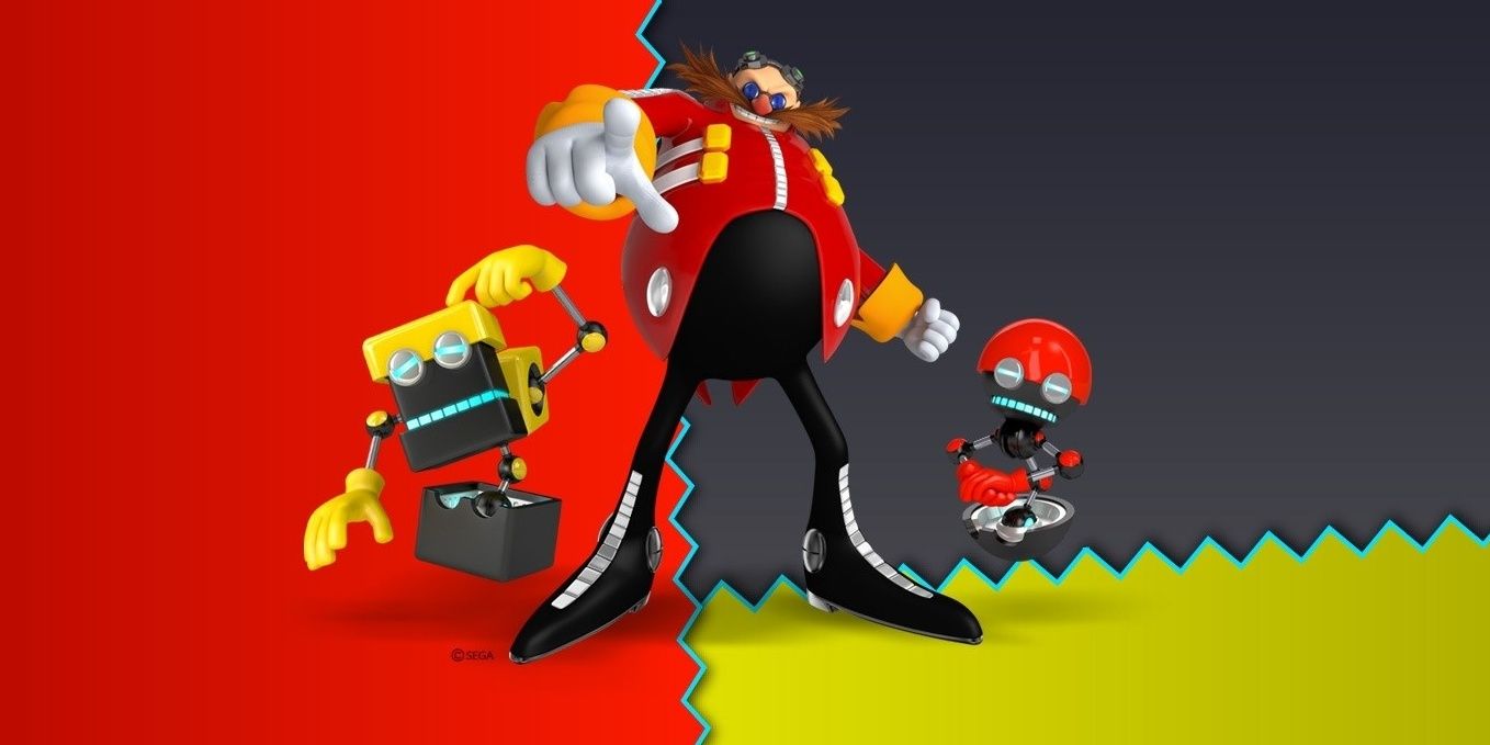 Cubot, Orbot and Dr Eggman