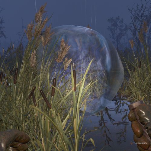 Stalker 2 Heart Of Chornobyl toxic bubble in the marsh.