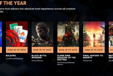 Predicting the Game of the Year Winner