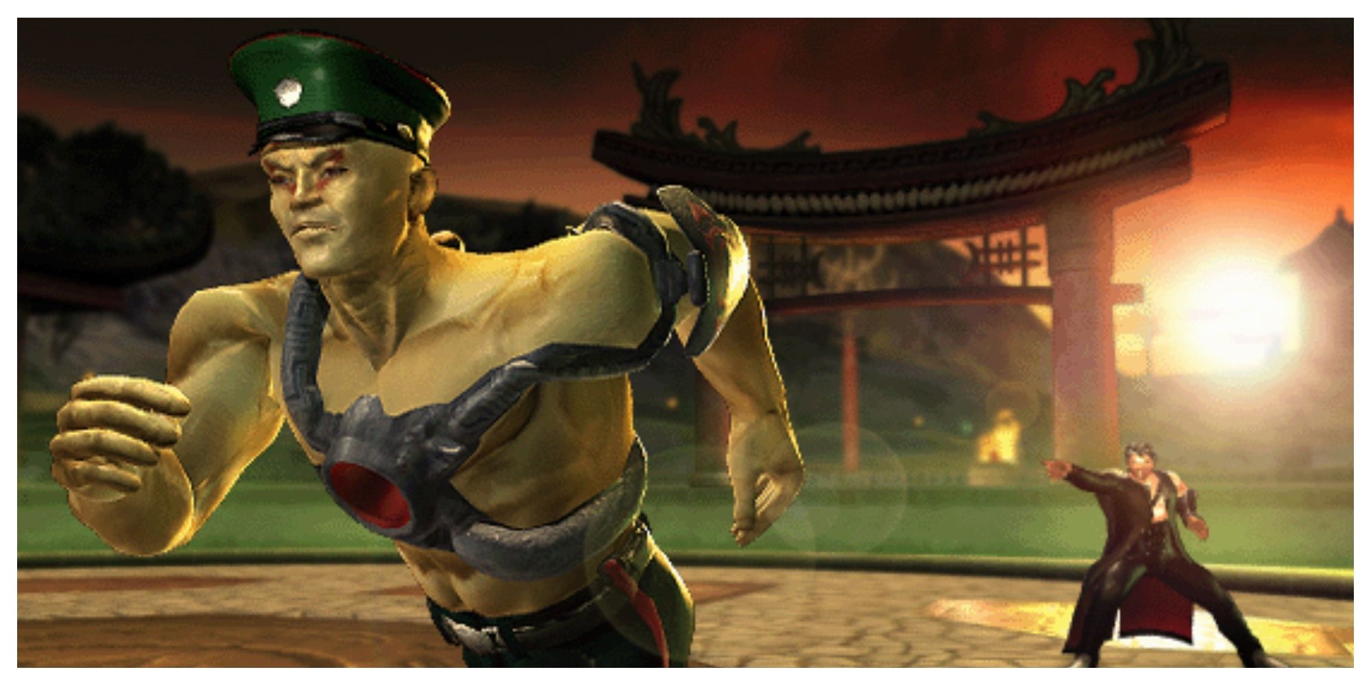 Hsu Hao during his ending in MK Deadly Alliance