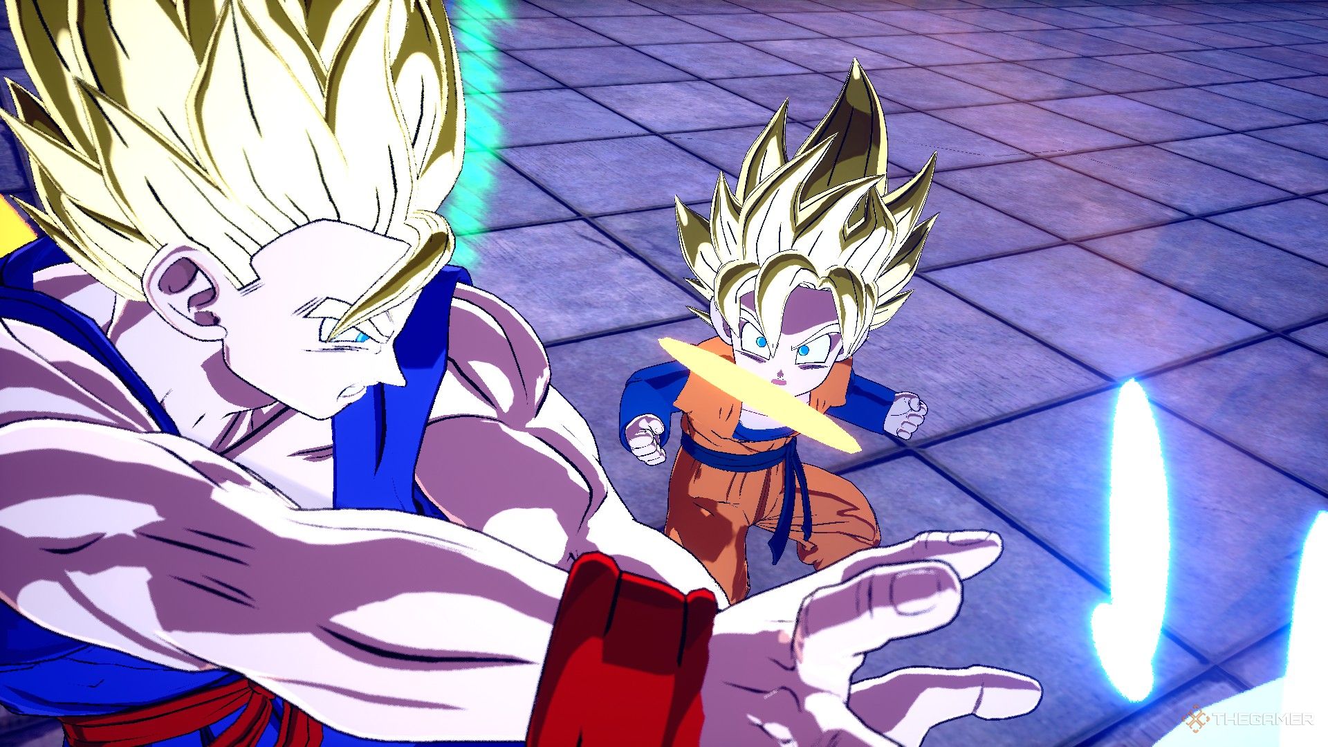 Dragon Ball Sparking Zero image showing Gohan and Goten.