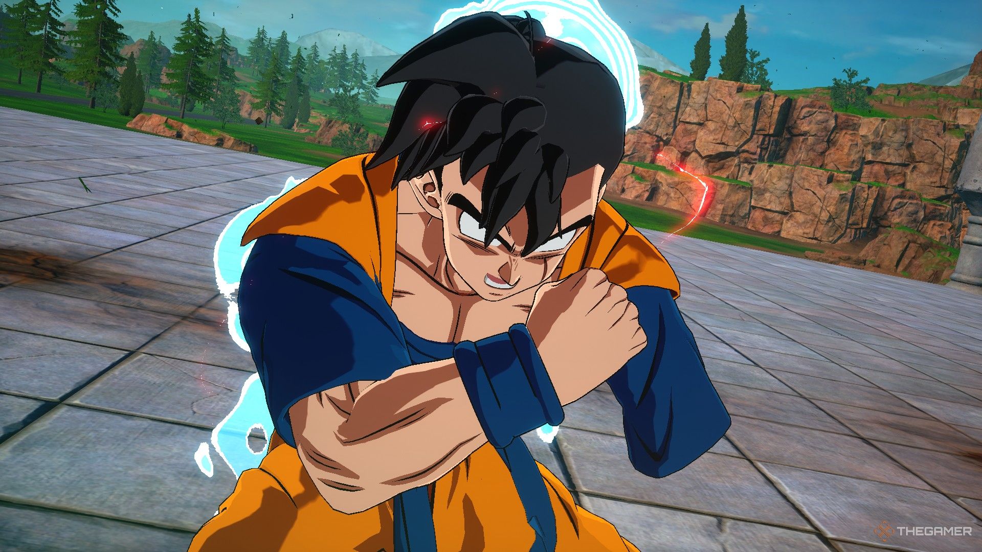 Dragon Ball Sparking Zero image showing Gohan from the future.