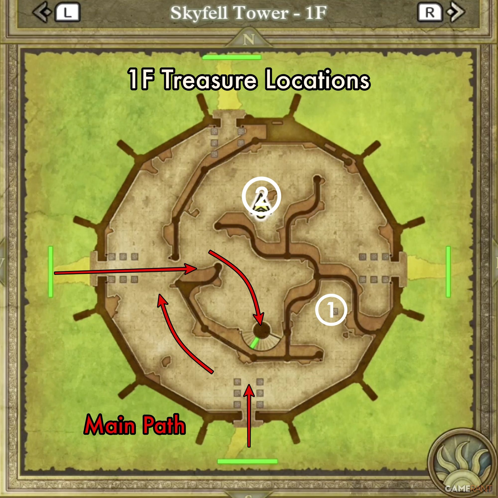 DQ3-Skyfell-Tower-1F-Treasure-Main-Path