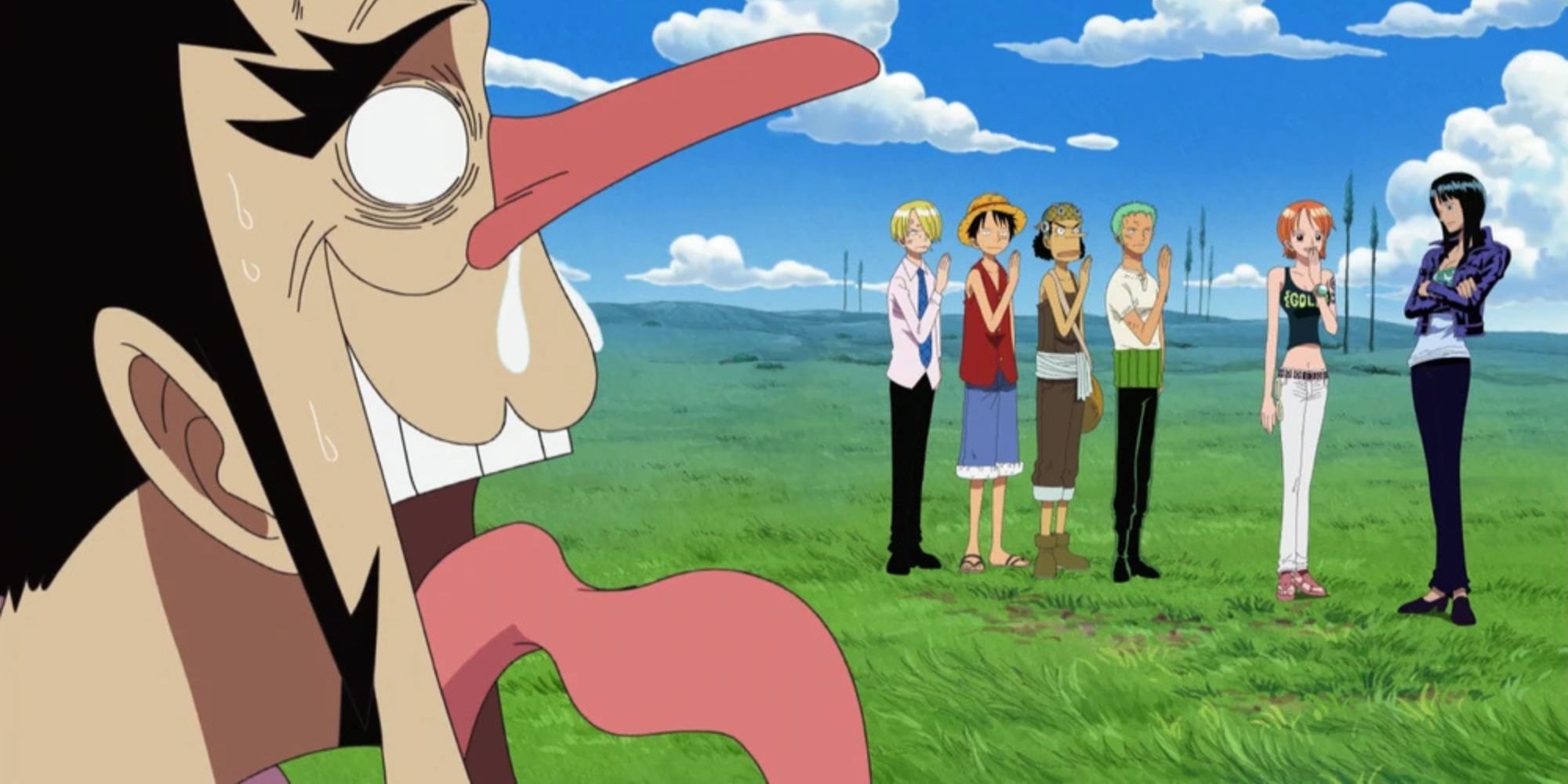 Foxy gets rejected by the Straw Hat Pirates.