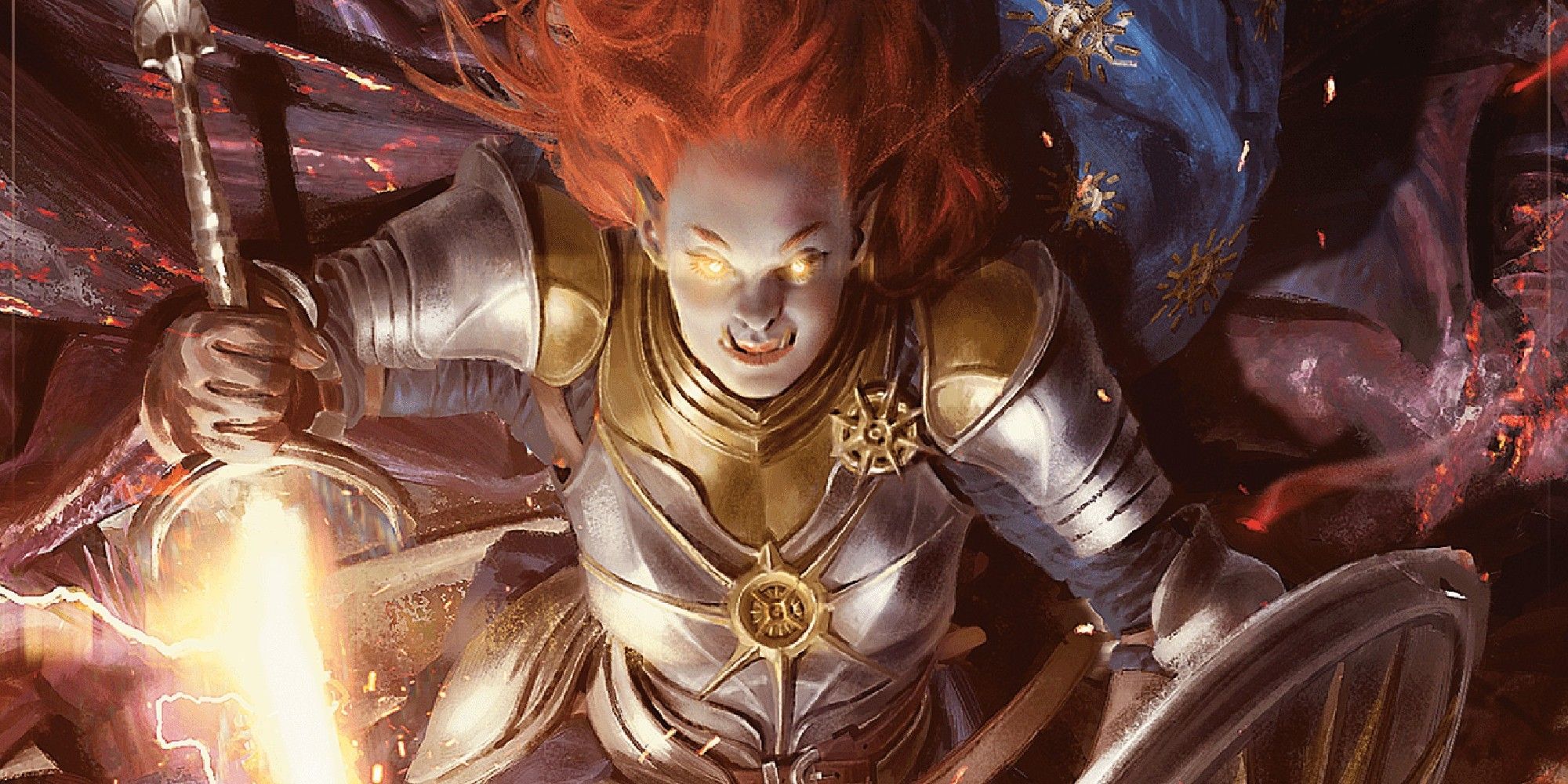 Dungeons & Dragons image showing a paladin.