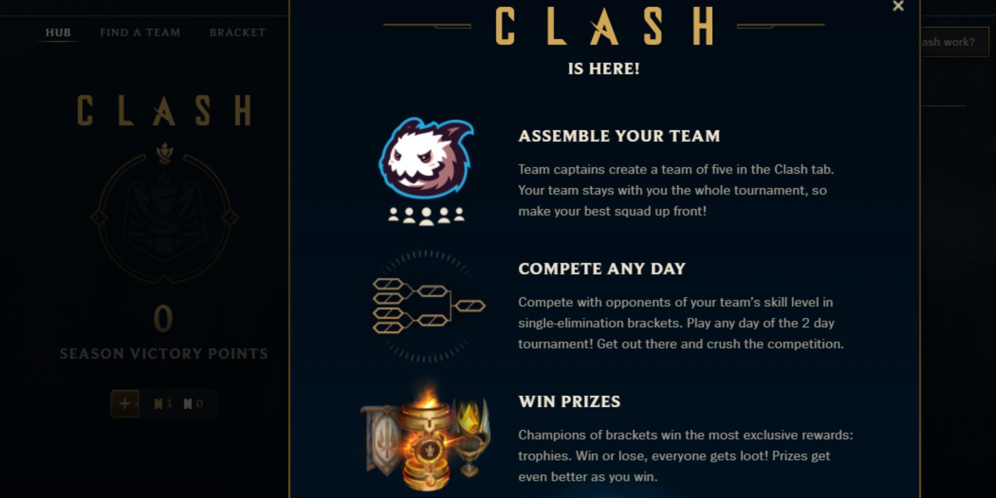 League of Legends Clash