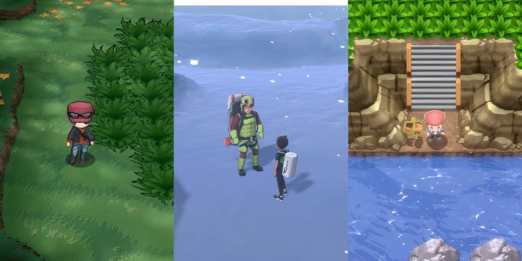 Pokemon route collage