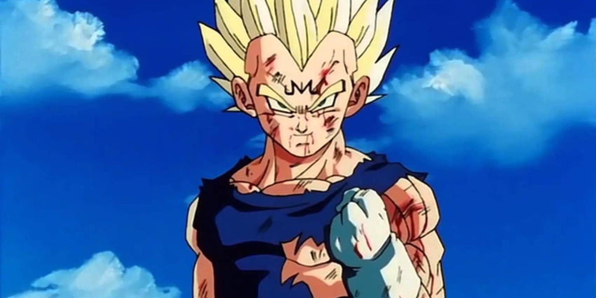 Majin Vegeta in Dragon Ball Z.