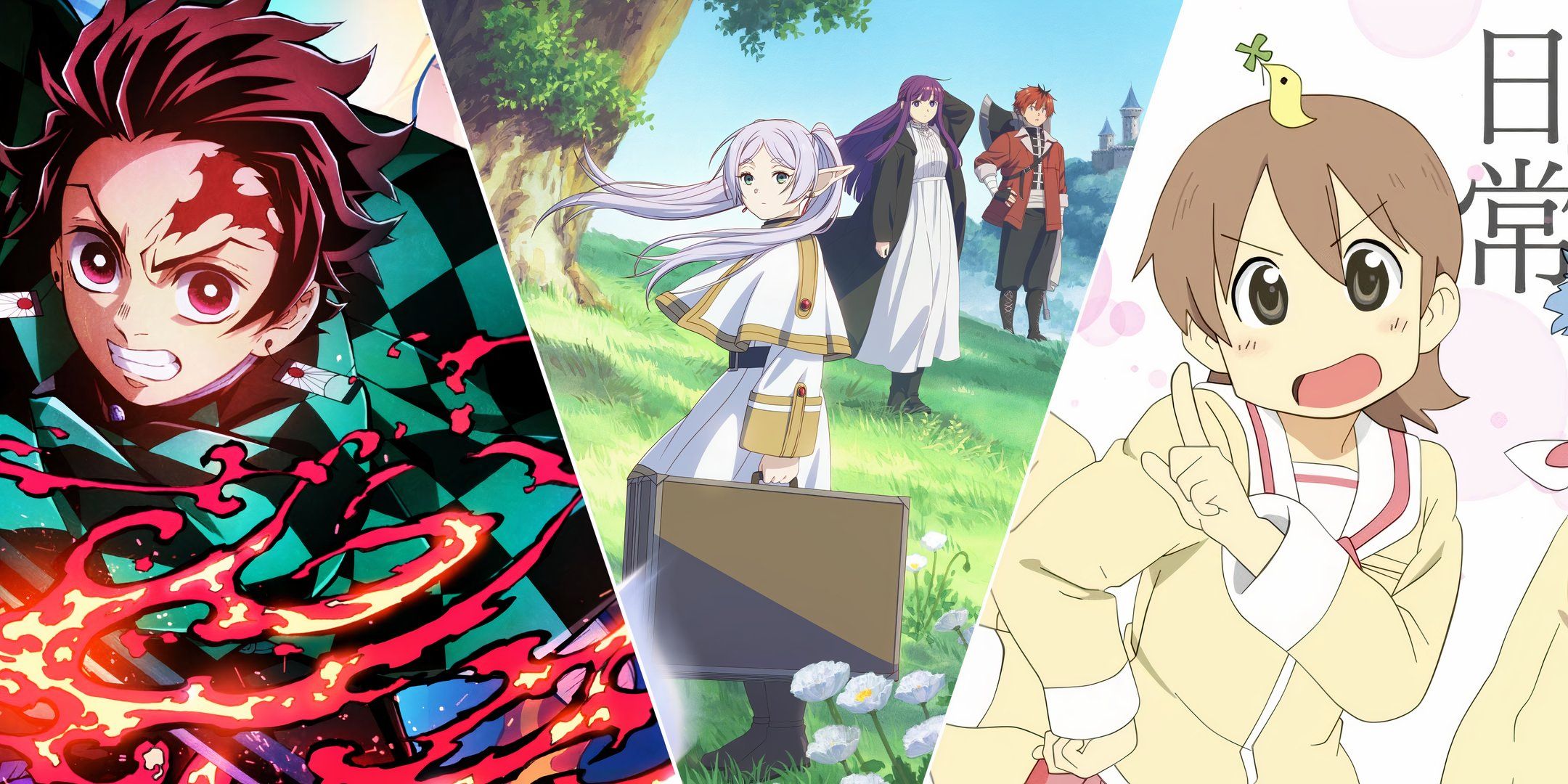 Demon Slayer, Frieran: Beyond Journey's End, Nichijou.