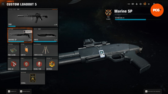 Best Marine SP class build in Warzone: The full class build for the Marine SP as your secondary weapon in Warzone.