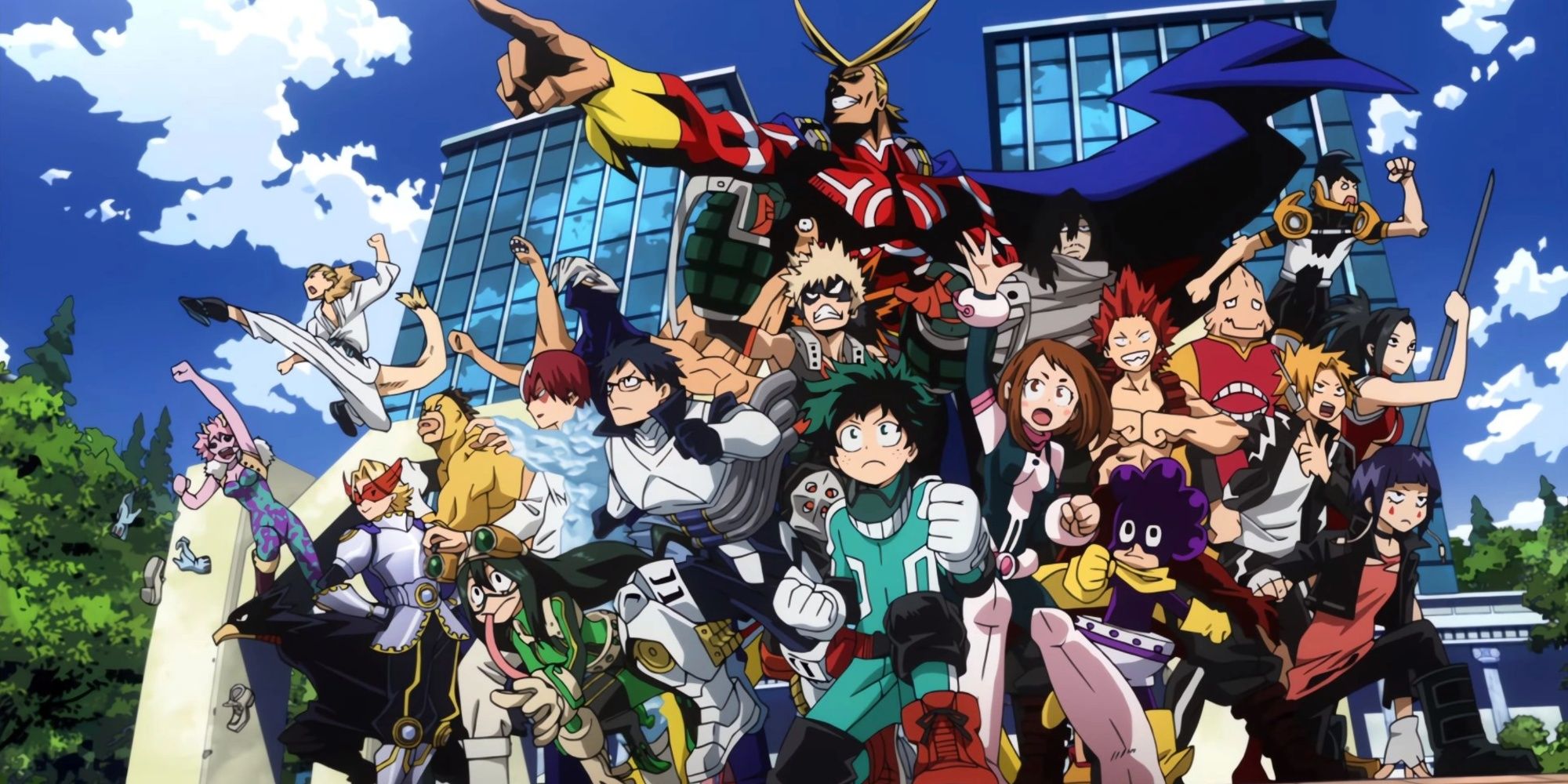 My Hero Academia- Class 1-A And All Might Together