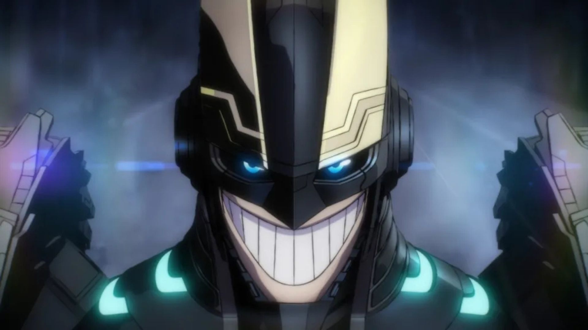 Armored All Might in My Hero Academia season seven.