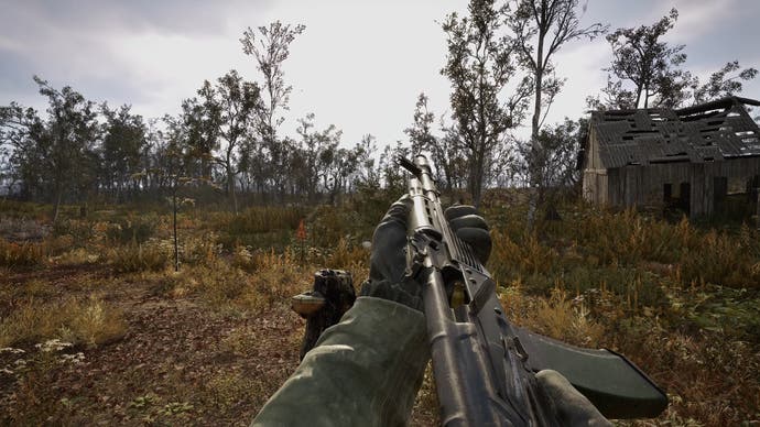 Rendering of an AK variant in Stalker 2