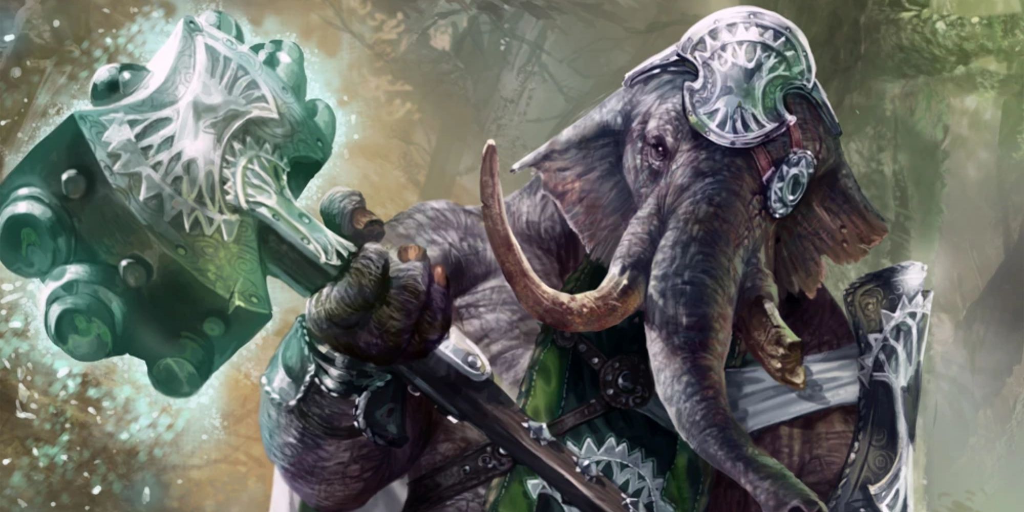 Loxodon_Smiter by Ryan Barger official WotC art