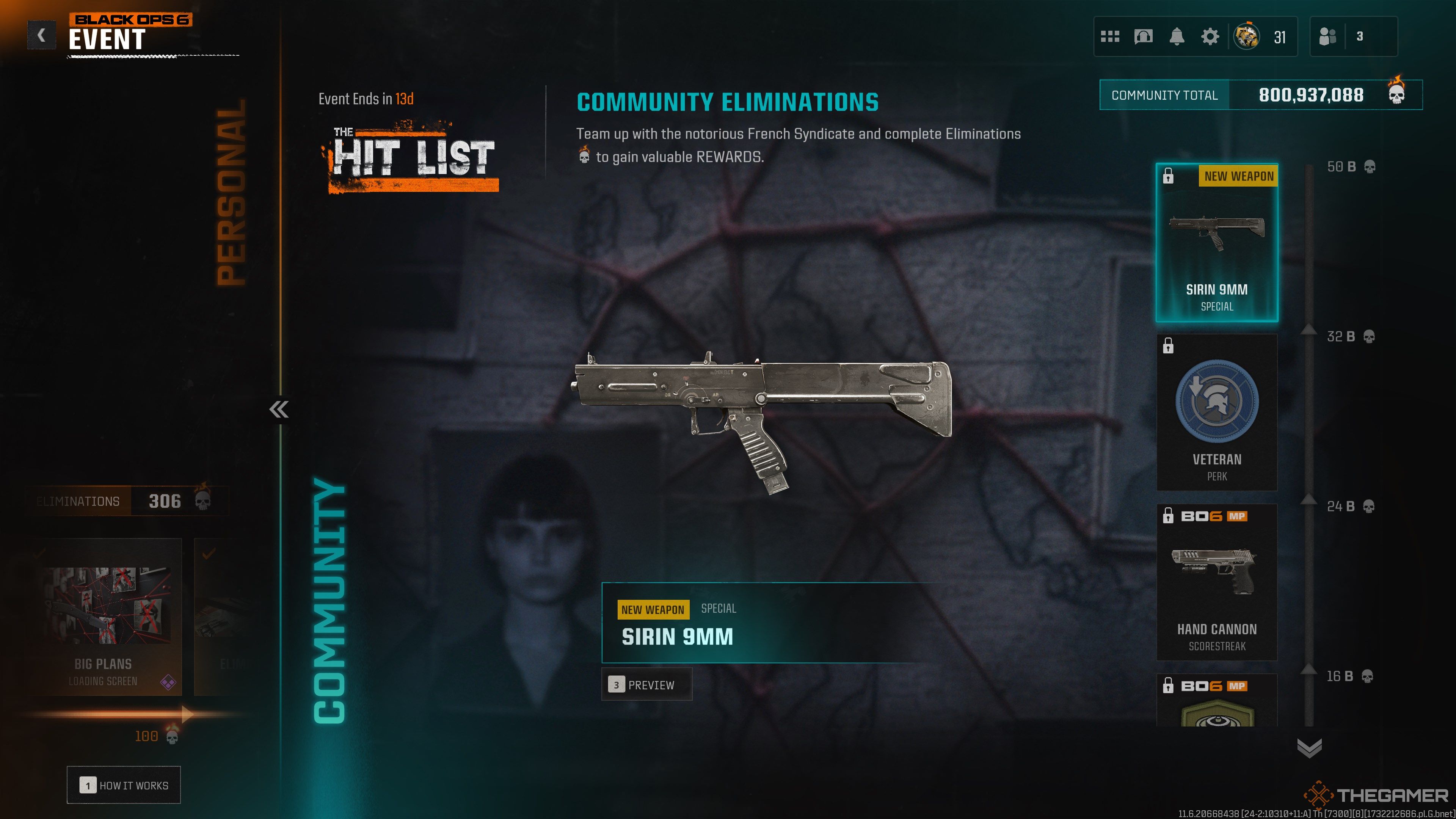 Black Ops 6 Hit List Community Rewards