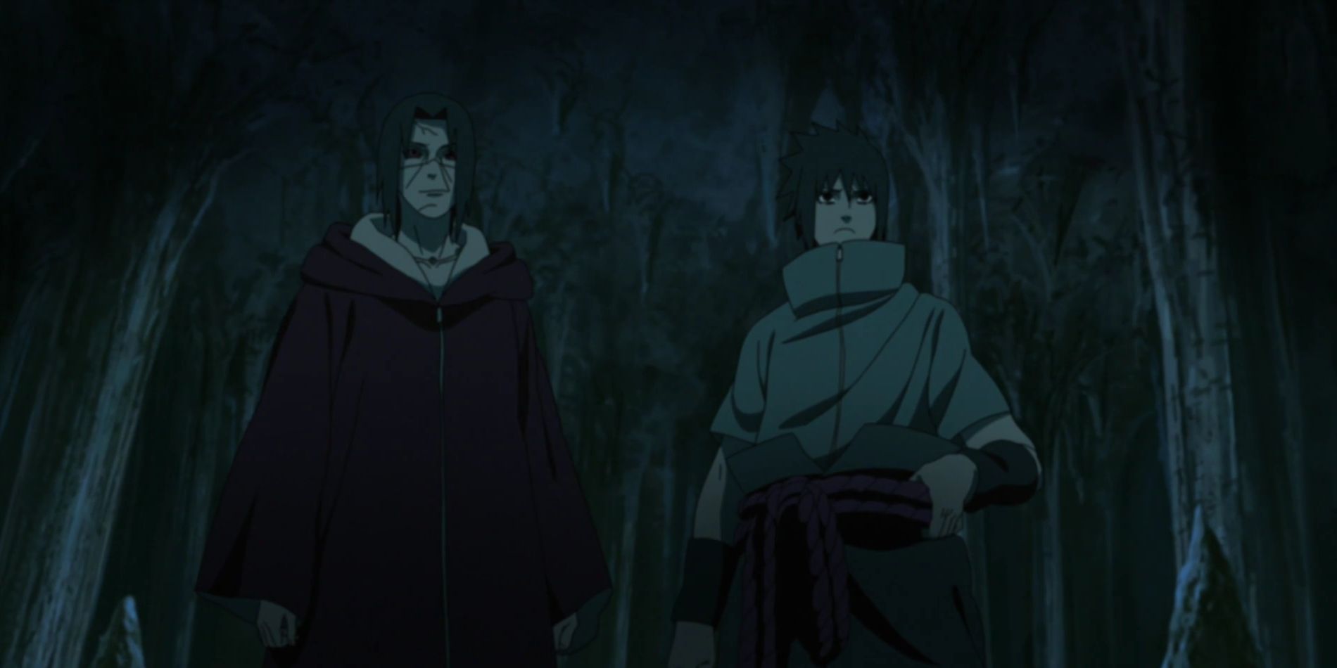 Itachi and Sasuke from Naruto