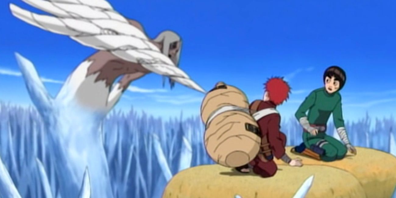 Lee Gaara almost killed by Kimimaro