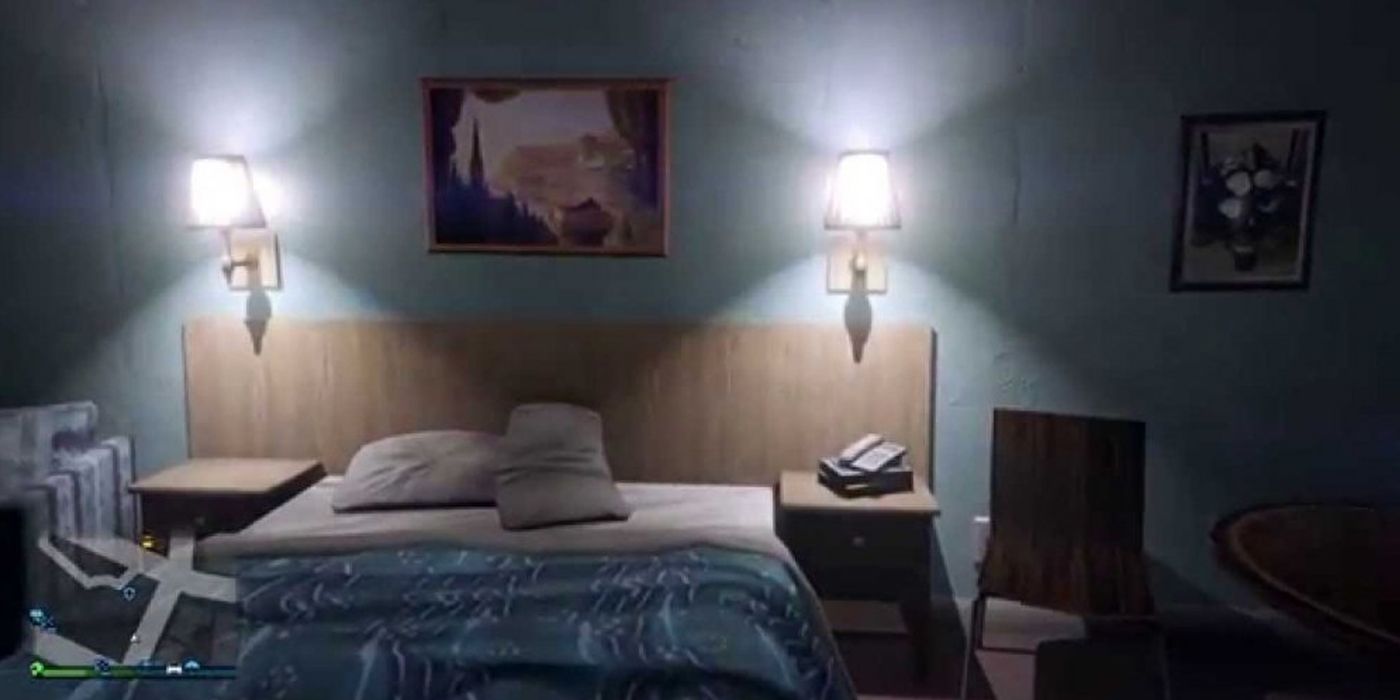 Jack Howitzer's hotel room in Grand Theft Auto 5.