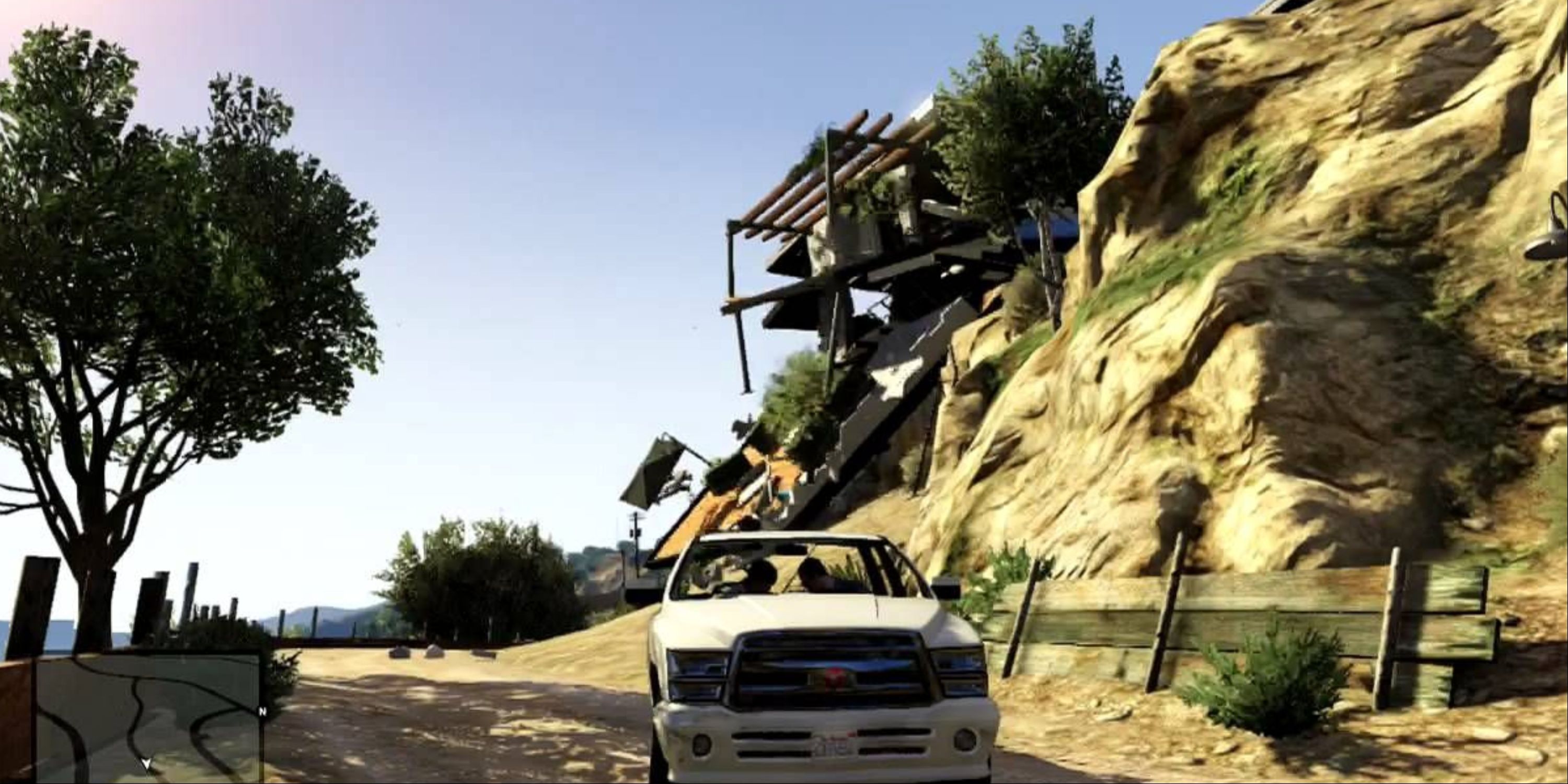 A house in the hills of Los Santos in Grand Theft Auto 5.