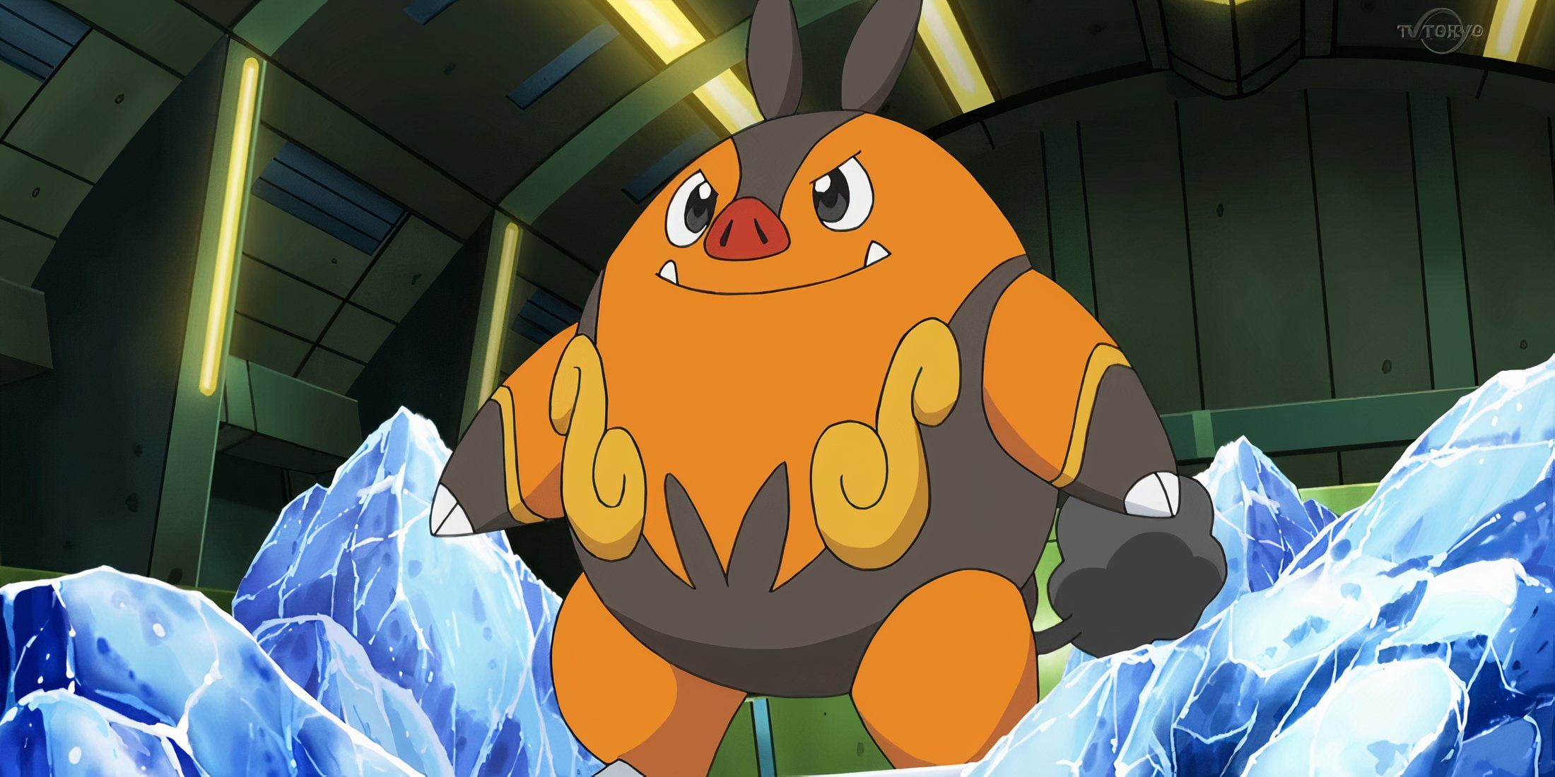 Ash's Pignite In The Pokemon Anime